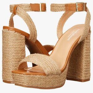 NIB Cool Planet by Steve Madden size 7.5 Jute Heel